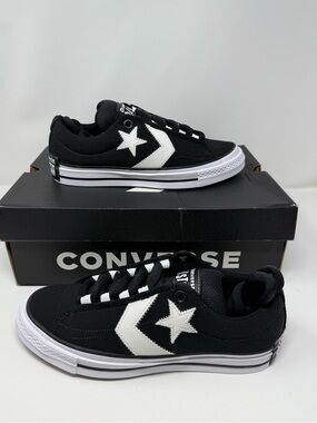 Converse Player 76 Puff Ox Low Black White Unisex Women’s 9 Men’s 7.5 New In Box